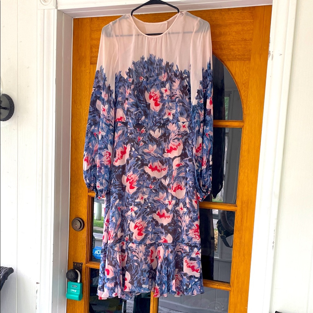 Bcbgmaxazria Susanna silk dress size 6